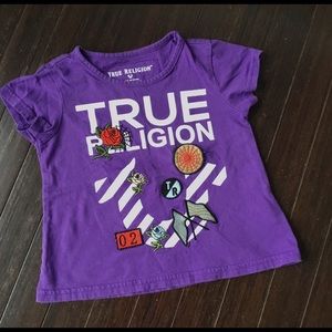True religion girl 2T shirt